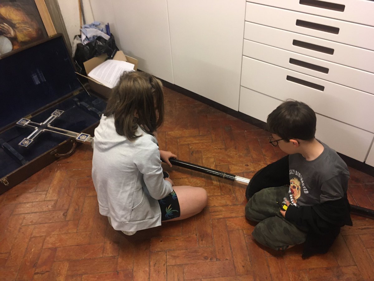 A weekend on our own so the boys had to come early to church today … they were awesome , helped set up as we had no servers and also helped me with my talk ! #proudmummy