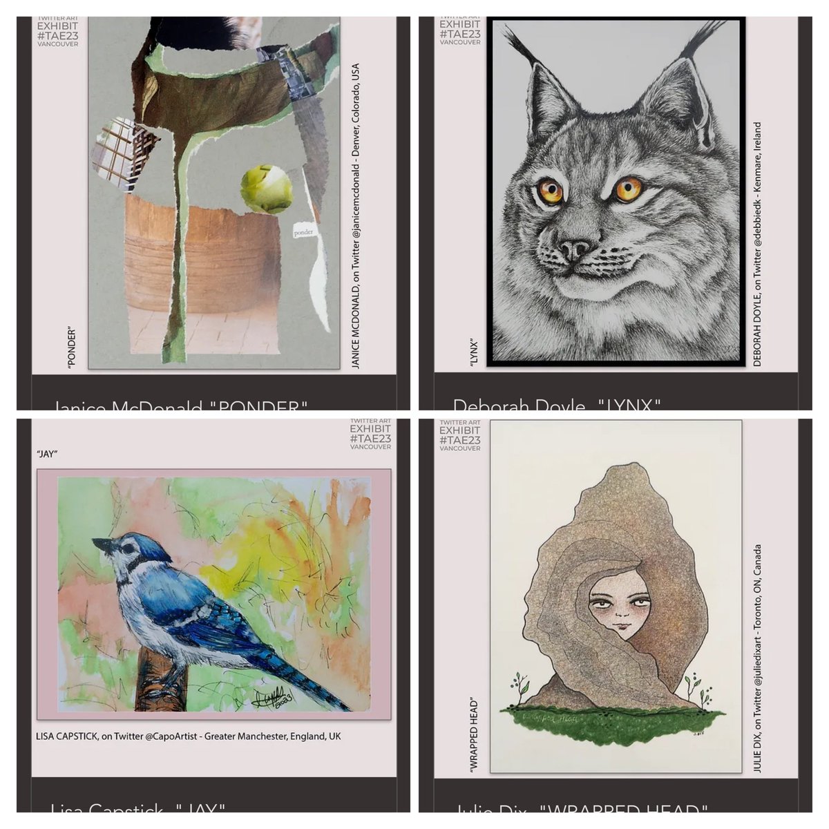 Art for a good cause!!! Just look at the beautiful cards still available! Here are some examples of beautiful original art you could own while benefiting @UNYAyouth. @twitrartexhibit @DavidSandum @ArtbyKellyK twitterartexhibit.org/shop?AVAILABLE…