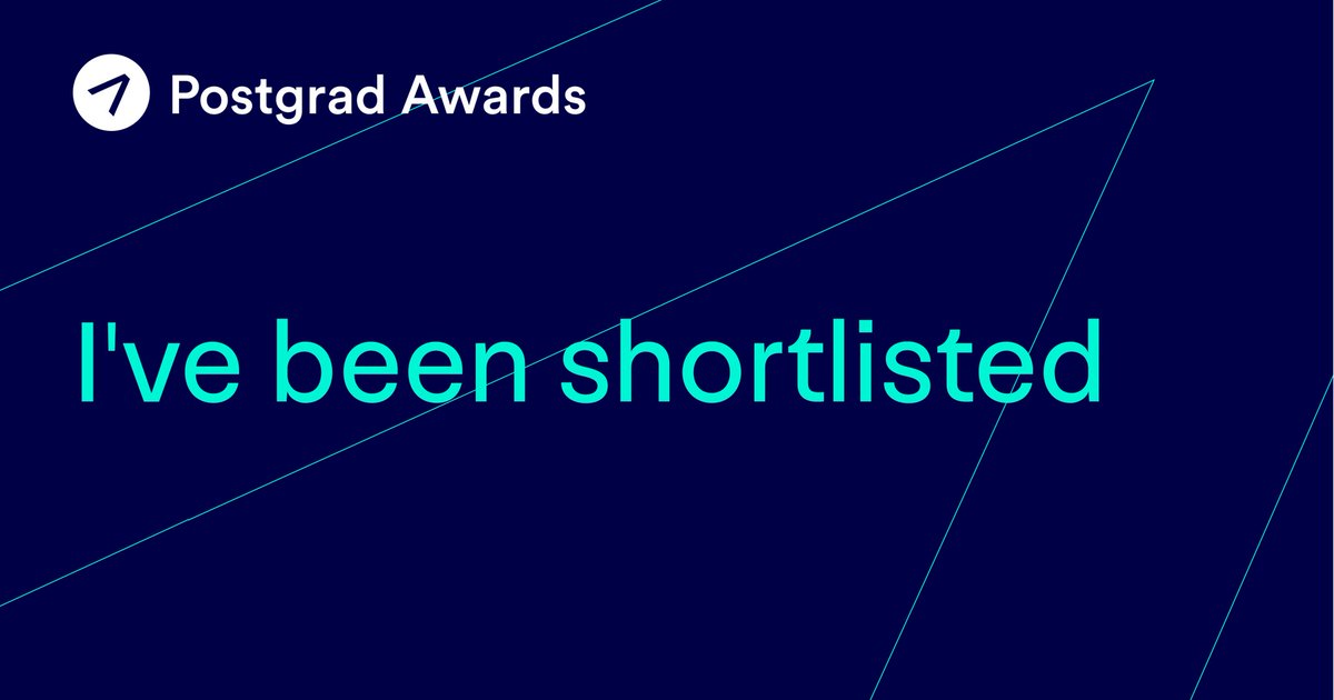 And the email read: '.... you've been shortlisted for the PhD Student of the Year award. Well done!...' Oh my God! I can't believe I've just been shortlisted for the 'PhD Student of the Year' UK-wide #PostgradAwards by @FindAUniversity. Pray for your homegirl🙏. Fingers crossed🤞