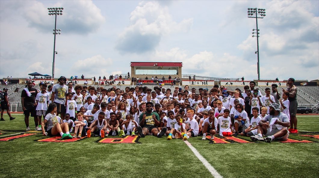 The 1st annual Rasheed Walker Football Camp was an absolute success. The community showed up &amp; showed out!!! I appreciate everyone who helped &amp; supported because it takes a village💯. Looking forward to running it back next year💪🏾🙏🏾