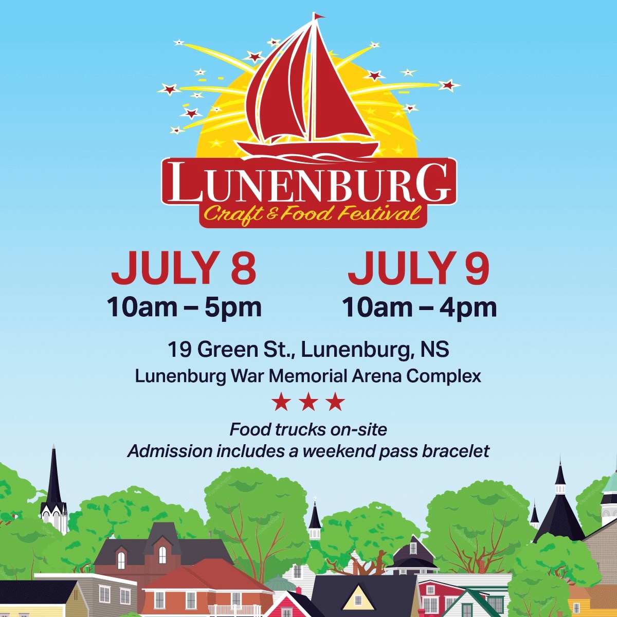 It's day two of the Lunenburg Craft & Food Festival and the last chance to pick up a bag of Saltwinds Coffee! Don't miss out!☕🤩

 #LocalCoffee #FreshlyRoasted #novascotia #novascotialife #novascotiastrong #novascotiatourism #novascotiaeats #novascoticabeaches