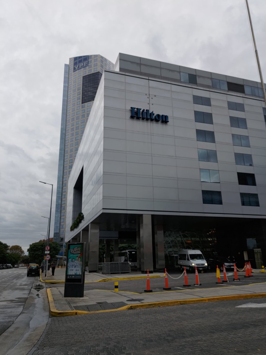 Hoy se trabaja acá ✨
⚜️Martin Fierro⚜️
📍Hilton, Puerto Madero