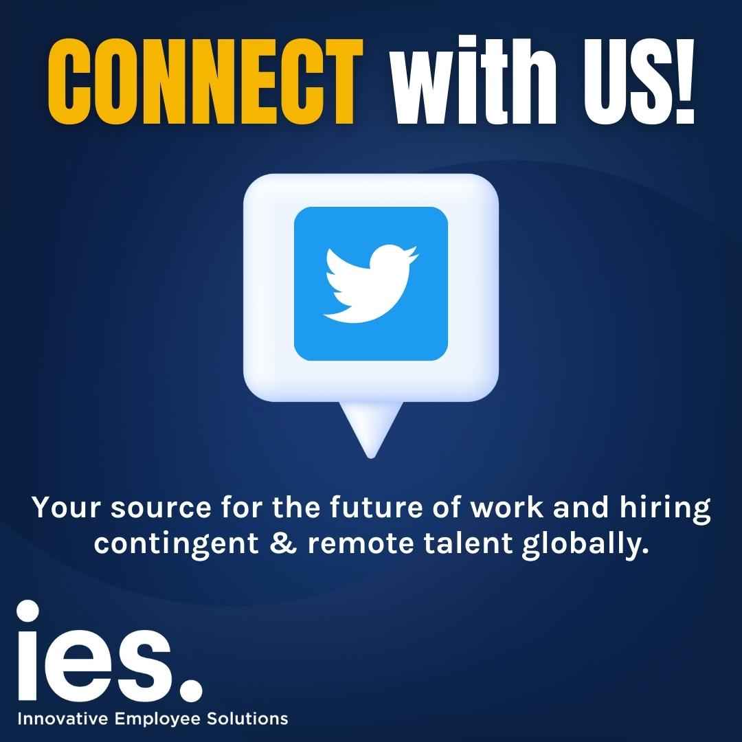 InnovativeES's tweet image. Stay informed on the future of work. 

#SocialMedia #GetSOCIALwithIES #Follow #FollowUs #HR #HumanResources #ContingentWorkforce #Workforce #RemoteWork #RemoteTalent #FutureOfWork #BestPractices #IndustryNews