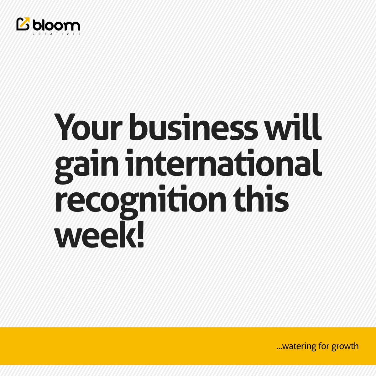 bloomcreativeng's tweet photo. Embrace the challenges, seize the opportunities, and conquer the world. This Monday, it is time to fuel your ambitions and triumph in taking your business from local to global.
This week, it is our desire that your business will gain international recognition.
#bloomcreativesng https://t.co/XXBoc4HxVj