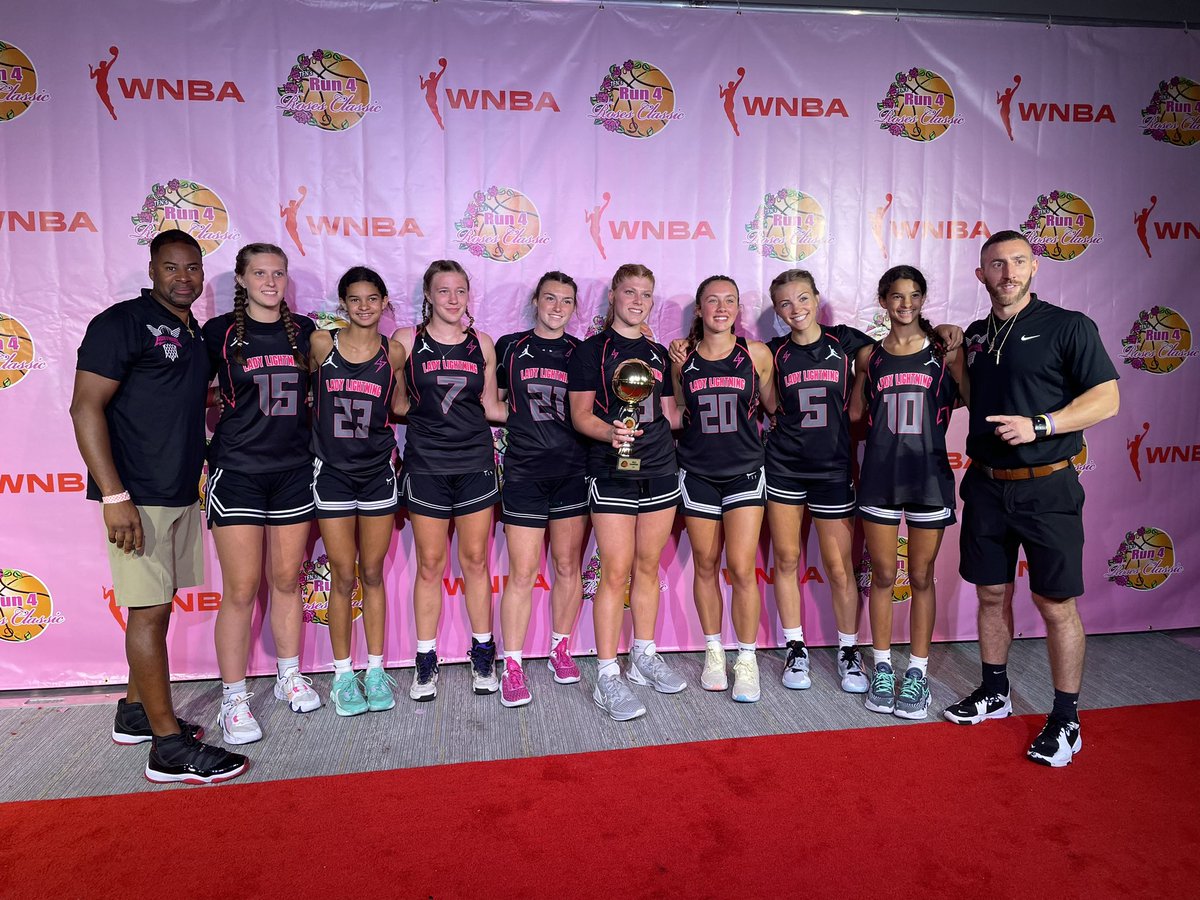 Congrats to <a href="/LadyLightningBB/">Pro Day Lady Lightning</a> on winning the Run 4 The Roses Classic Gold Division Championship for their age group. A special shout-out to the speedy, skilled, and tenacious <a href="/Addison2323/">Addison</a> &amp; <a href="/KennedieHill10/">Kennedie</a>! Incredible work! The future is bright!