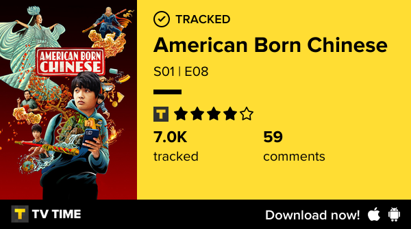 rayallentaylor's tweet photo. I've just watched episode S01 | E08 of American Born Chinese! #americanbornchinese  https://t.co/eYLyJ1ax8m #tvtime https://t.co/ie7umDMgF5