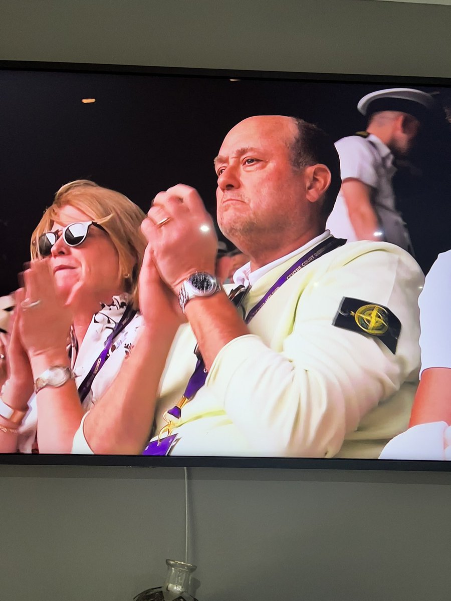 In case it kicks off at #Wimbledon