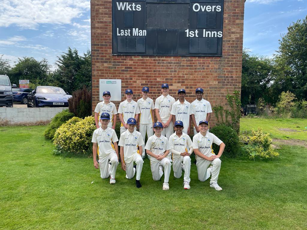 FlitwickCC's tweet photo. A huge well done to our U13s who this morning progressed to the Regional Finals of the National U13 Cup with a great win over @RothleyParkCC U13s

https://t.co/5WY5oKTjeC

Next stop is @lullingtonpark in Derbyshire on Thurs 27th July - oppo tbc

Great work boys! 👏🏻

#coyo 🏏🦦🦦 https://t.co/vhXhr83QoW