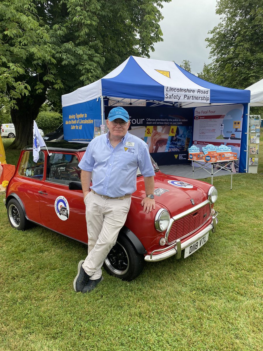 rso_natascha's tweet photo. Fantastic day at Grimsthorpe Castle for the Baston Car and Bike Show. Thank you to all who came and spoke to the team about road safety and experienced the car crash simulator. https://t.co/vQuUweXPne