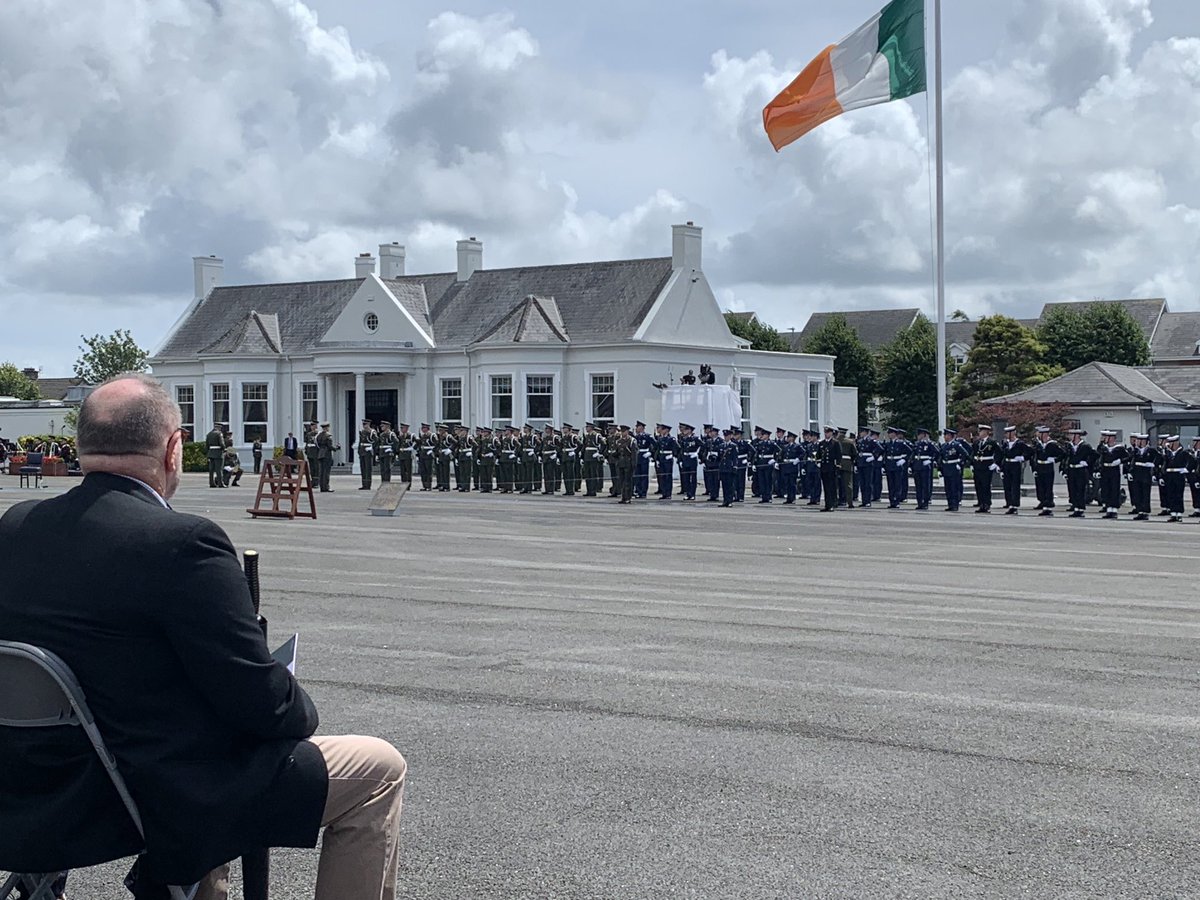 McQuadeJustin's tweet photo. A privilege to be at Collins Barracks Cork for the National Day of Commemoration https://t.co/OfrzWw3PUD