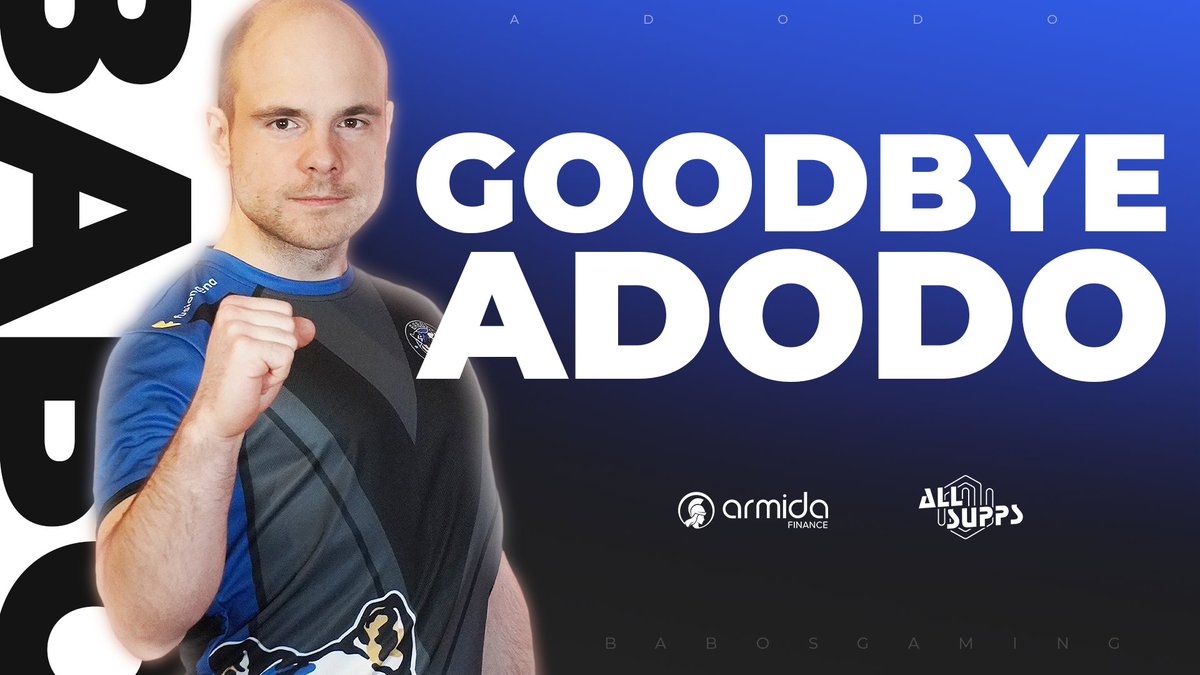 Sad sunday. 😔

<a href="/Adodo_HS/">Adodo</a> decided to leave us. 

He will tackle other goals in life and all we know is that with his incredible mindset and dedication, he will achieve anything he wants.

We wish him only the best!