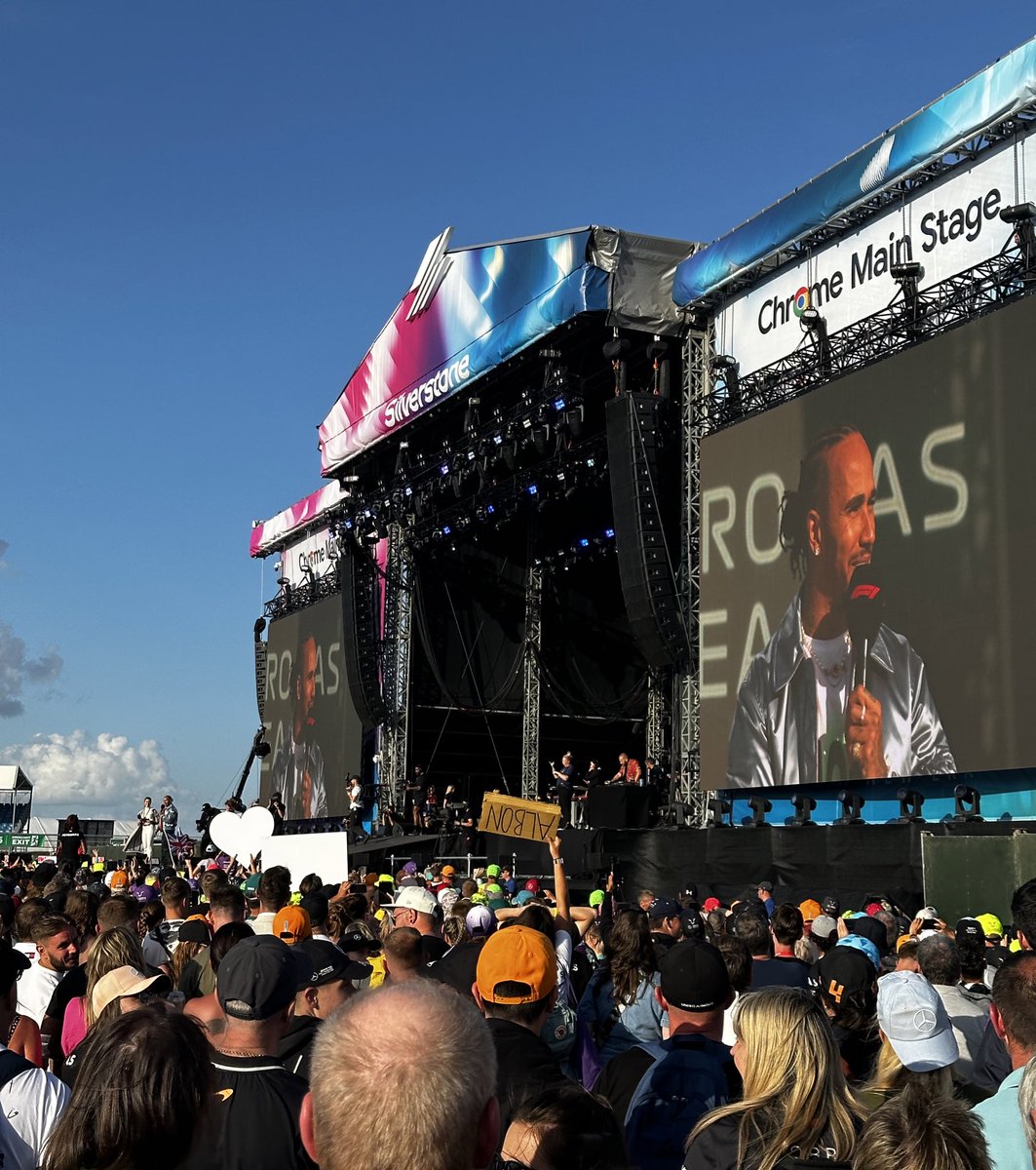 Lewis gassing up McLaren so much on the stage. Said Lando was “a future World Champion for sure.”