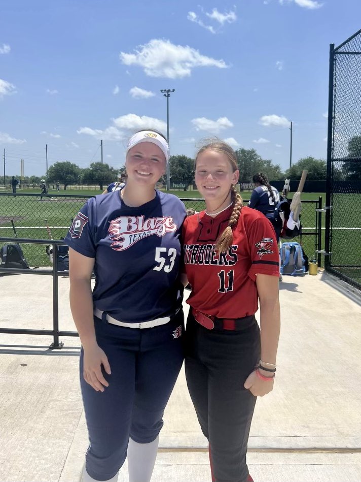 CY Fair Intruders 08 played up in the 16u Division at the Prospect Wire Summer Cup and went 4-2.  I got to play against my friend and high school teammate <a href="/CrumrinSamantha/">Samantha Crumrin 2024</a>! Looking forward to catching for her in the spring!
<a href="/OTHSSoftball/">OTHS Softball</a> 
<a href="/Intruders08/">TX CF Intruders 16u-Milnes</a> 
<a href="/cfintrudersgold/">CF Intruders Gold 18u</a>