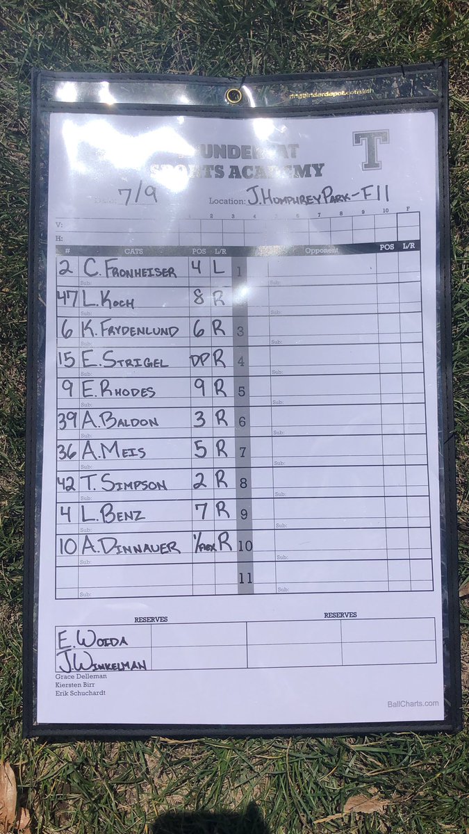 18U Bracket G1 at John Humphrey in Orland Park, IL - field 11 @ 2pm. Coaches come check out uncommitted ‘24 <a href="/ADinnauer2024/">Alyssa Dinnauer 2024</a> on the bump and ‘25 @teagansimpson25 behind the plate 😏