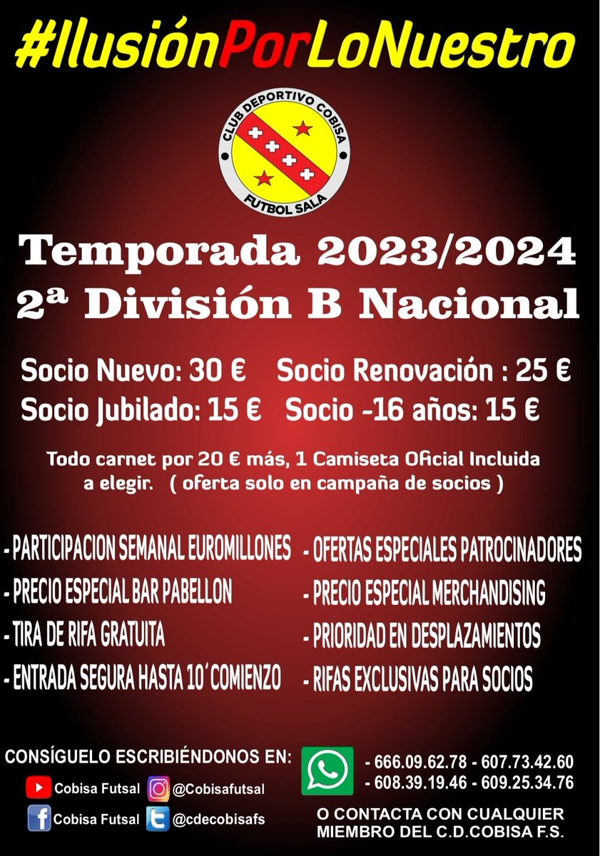 Cobisa Futsal tweet media