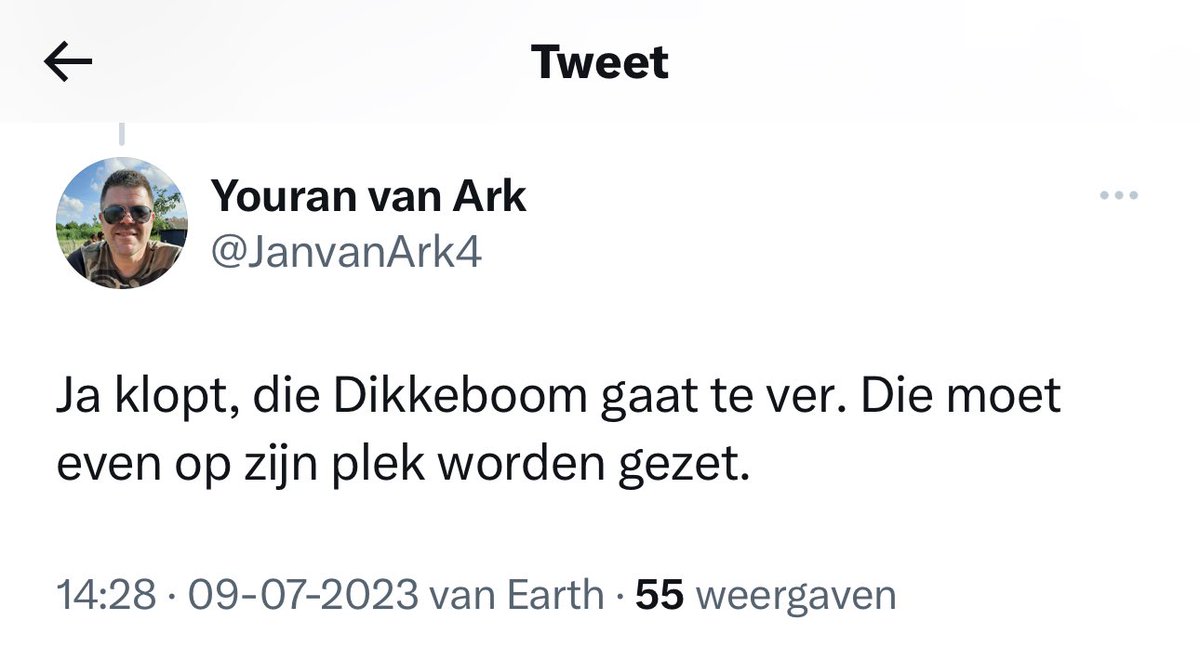 NDikkeboom's tweet image. Mag ik u voorstellen aan kansparel @JanvanArk4? 

Deze Willem-Engel-adept heeft grootste plannen en denkt mijn tijd te gaan verdoen 🤦🏻‍♂️

Vermoeiend, dit soort lowlifes. Het geeft wel een inkijkje in de stupide aanhang van Willem Engel #zucht