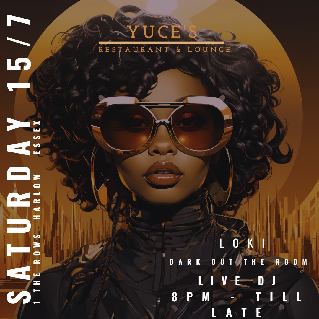 DarkOutTheRoom's tweet photo. Catch DOTR’S Loki next week @ Yuce’s Essex .. Essex’s largest Turkish restaurant and bar #Bookatable #amapiano https://t.co/2Q8ZimVZ4d