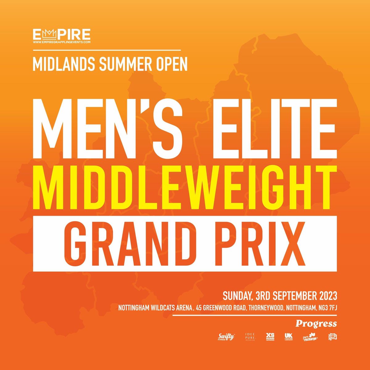 EmpireGrappling's tweet photo. It's been a few events since we did a men's Grand Prix. So we are doing a Middleweight (-79.5kgs) No-Gi Grand Prix. We are looking for 16x No-Gi male competitors who are looking to compete in the Grand Prix where the winner will walk away with £250!! https://t.co/X6WyaikW5m