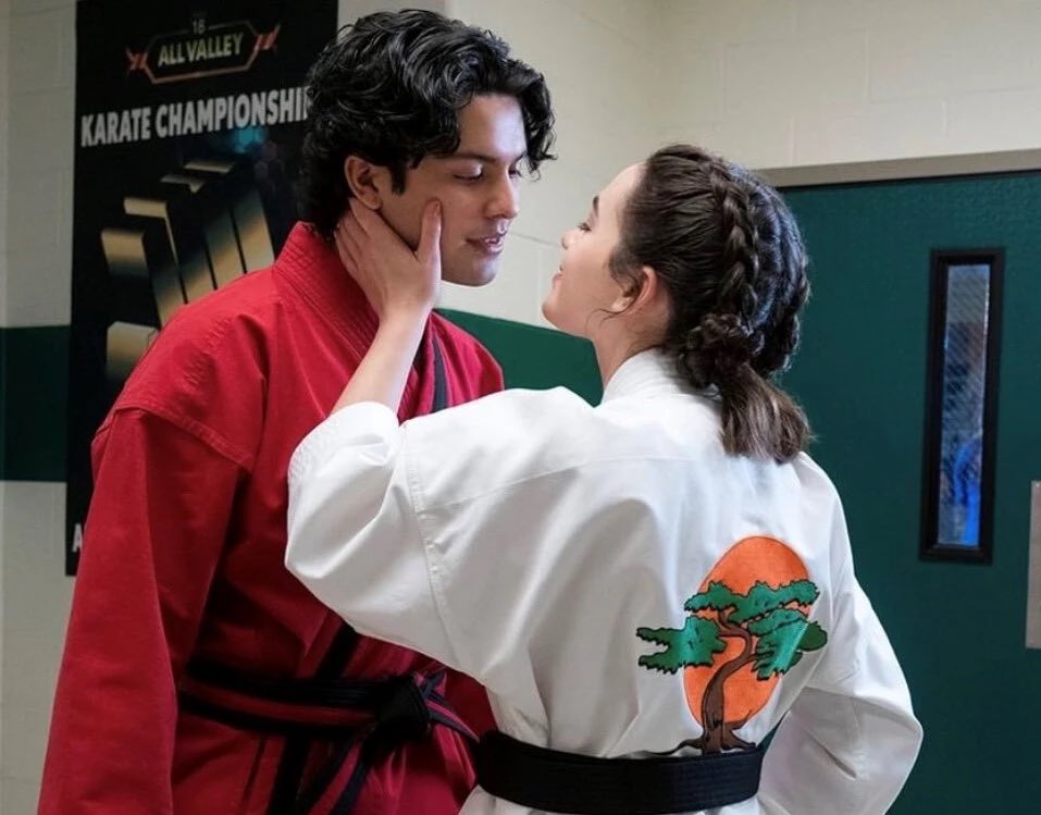 Olivia Rodrigo reveals Sam and Miguel from ‘Cobra Kai’ as her favorite ship.