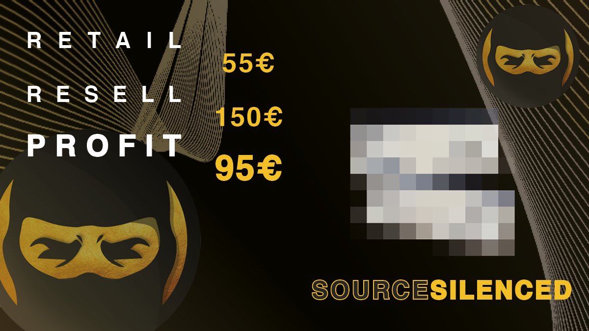 SourceSilenced's tweet image. This was something for our DACH community. Super low-key, easy profit of around 80–100 €. Multiples were super easy to achieve. 😌
We are soon done with our maintenance work on our dashboard. Follow, so you don&apos;t miss the super limited restock opportunity!