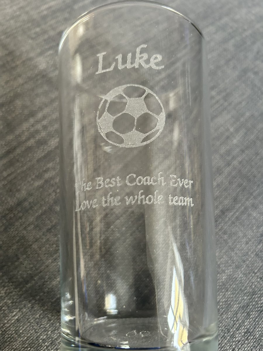 Now that was a long weekend, but my u8 boys’ team has just made it all worthwhile. Here’s one of the gifts I got to say thanks for doing something I absolutely love every Saturday of the season 😍 #grassroots #skiptonjuniors #parentalsupport