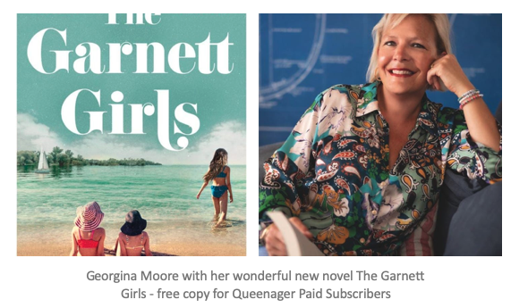 KatieBond1's tweet photo. Your #Queenager beach read for summer sorted with #TheGarnettGirls says @EleanorMills And how right she is #TeamMargo https://t.co/tKvpSEOgPe https://t.co/TyxT8nQ1eL