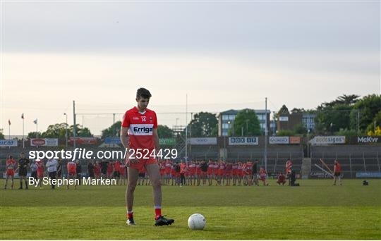 malmcmullan's tweet photo. Been great following this Derry minor group. They controlled much of the season but when the chips were down, they were always able to find an answer. #GAA #OakleafRising https://t.co/ovofEnwS65