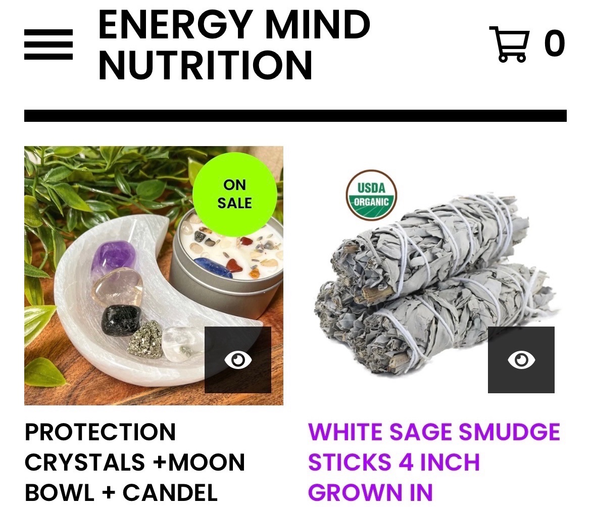 Awurama_Simpson's tweet photo. Candels, Sage, and Crystals 
Now Available to Shop at: 
ENERGY MIND NUTRITION 
*New items added Weekly*

Link: https://t.co/iHZzZ1NFNM 

#yoga #fitness #meditation #astrology #MotivationalQuotes #sage #candels https://t.co/QikZeCT9X9