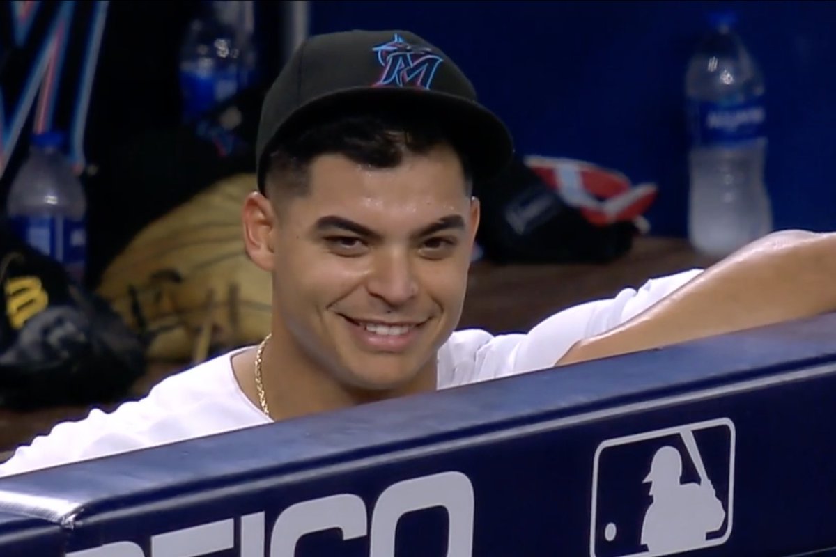FishOnFirst's tweet photo. Most strikeouts in the 1st half of a season in Marlins history 🦎

1. José Fernández, 154 K in 2016
t-2. Jesús Luzardo, 129 K in 2023
t-2. A.J. Burnett, 129 K in 2002