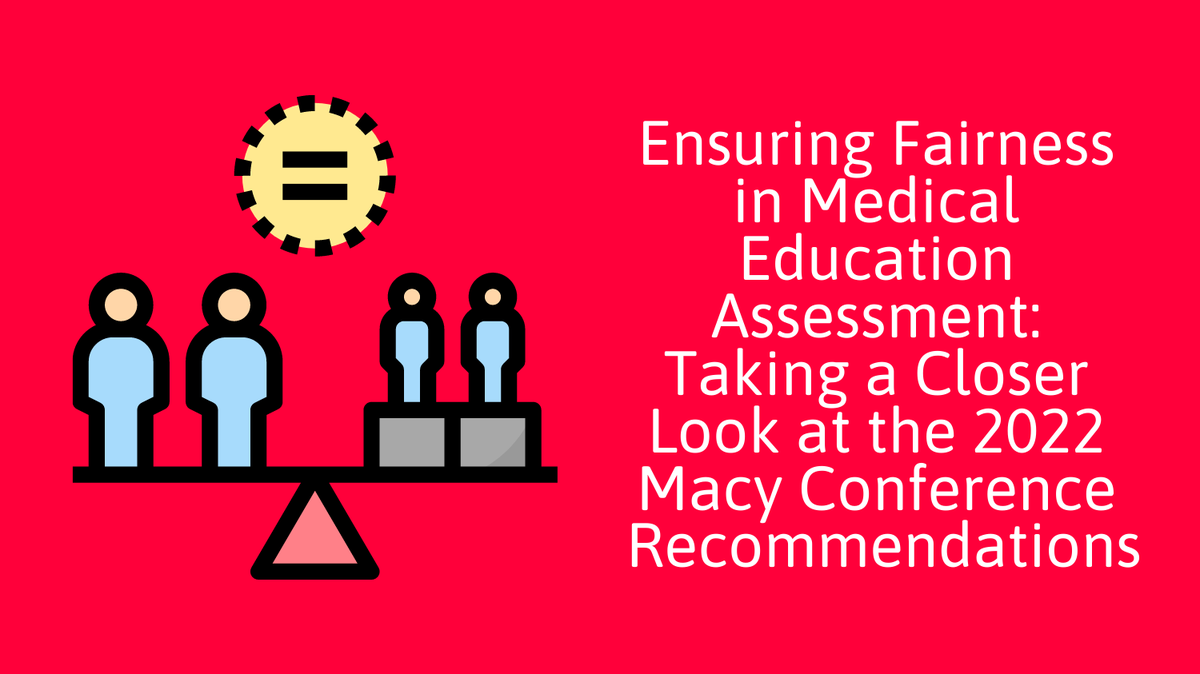 Harvard Macy (@harvardmacy) on Twitter photo Check out "Ensuring Fairness in #MedEd Assessment: Taking a Closer Look at the 2022 Macy Conference Recommendations" via the <a href="/macyfoundation/">Macy Foundation</a>!
bit.ly/4501SOO Check out "Ensuring Fairness in #MedEd Assessment: Taking a Closer Look at the 2022 Macy Conference Recommendations" via the <a href="/macyfoundation/">Macy Foundation</a>!
bit.ly/4501SOO