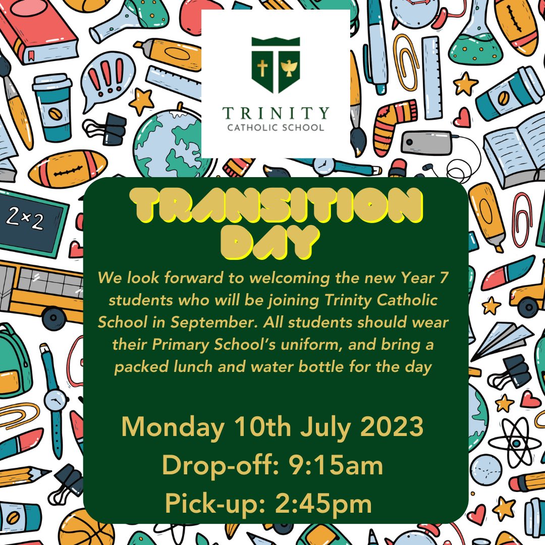 We very much look forward to welcoming our new Year 7 students during Transition Day tomorrow 🏫