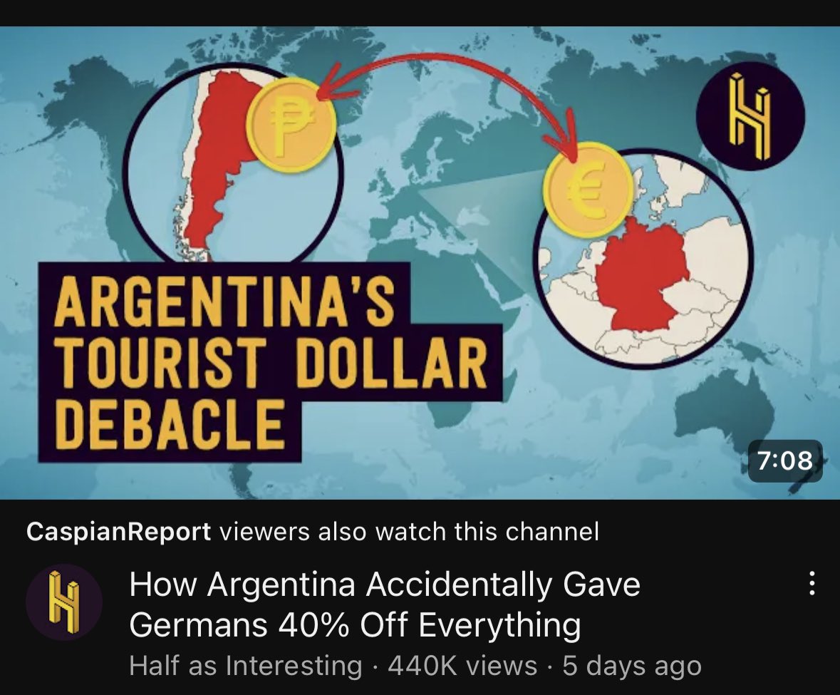 matiasgazcon's tweet image. Los alemanes están comprando cosas en PESOS ARGENTINOS en tiendas online y el BCRA les devuelve automáticamente 40% por el régimen especial para tarjetas extranjeras.

Hay miles de tutoriales en alemán en Youtube explicando cómo hacerlo.