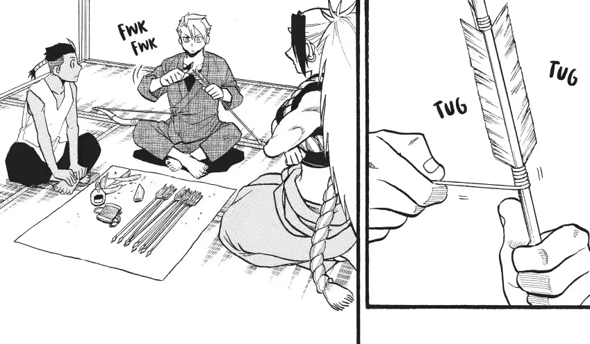 heisagasu's tweet photo. ㅤ
     Causally  makes  arrows 
             ,  Unbothered . 
ㅤ https://t.co/DXLwCuxKun