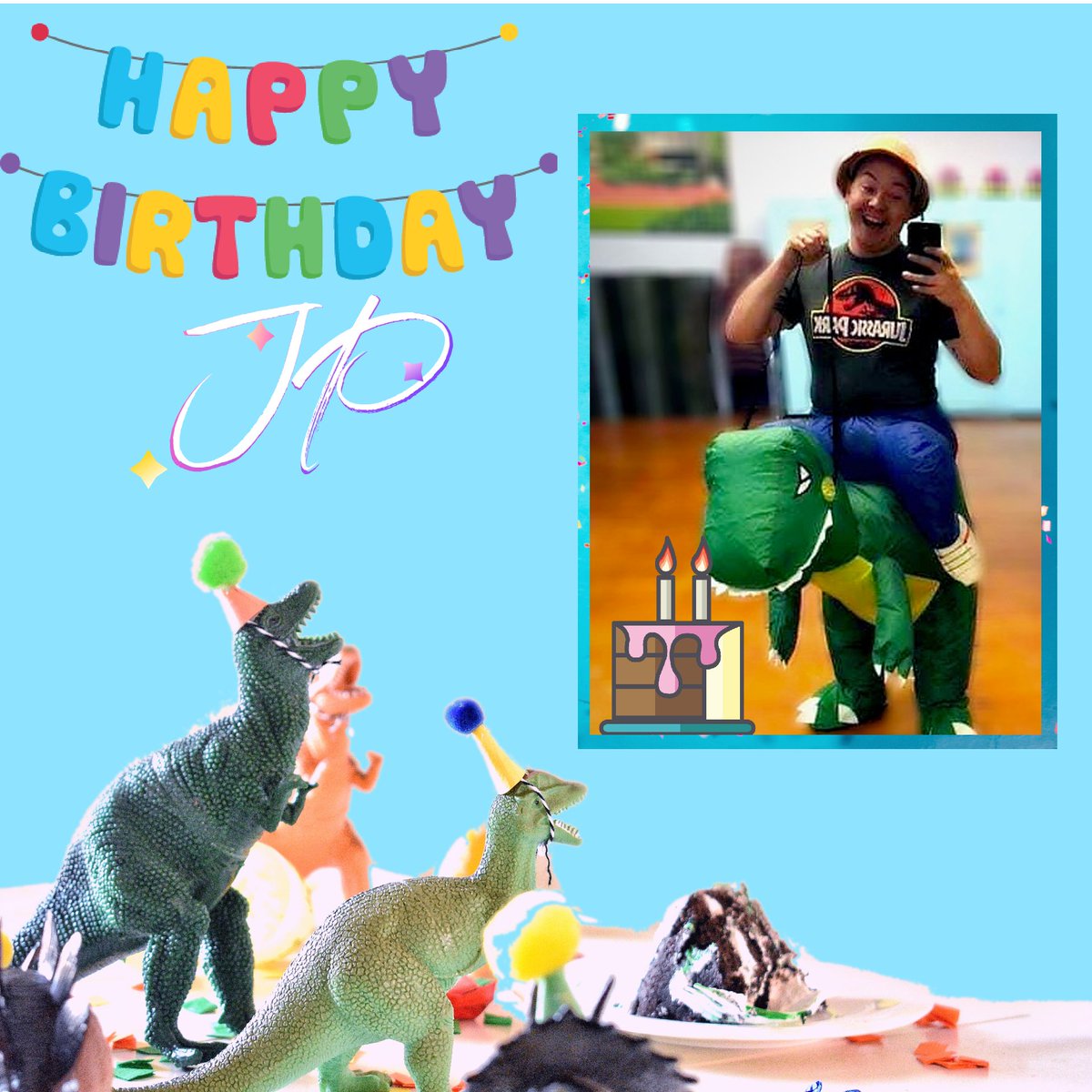NomTalkNetwork's tweet photo. We would like to celebrate the birthday of a Nomster!!
Happy Happy Birthday @jprapozo !!!!
May your celebration be filled with food, happiness, and possitivity! https://t.co/biRKuyHH3m