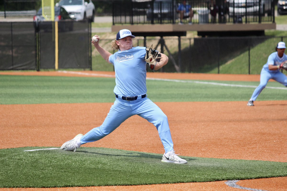 PRP Mambas combined no-no!  10-0 win behind a no hitter from <a href="/jimmyamptmann/">jimmy amptmann</a> and <a href="/TreyHarney1/">Edward "Trey" Harney</a>!

<a href="/RyleeSingleton/">Rylee Singleton</a> 2-3 2B 2RBI
<a href="/JaceBurton9/">Jace Burton</a> 2B
<a href="/aaronnehls3/">Aaron Nehls</a> 2B 3RBI
<a href="/16GavinCollins/">Gavin Collins</a> 2B
<a href="/maxkalk35/">Max Kalk</a> 1-1 2RBI
<a href="/jimmyamptmann/">jimmy amptmann</a> 3IP 6K 0H
<a href="/TreyHarney1/">Edward "Trey" Harney</a> IP 0H 2

G2 coming right up.

#PRPMambas