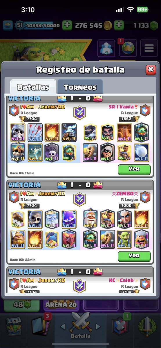 3-0 nos fuimos ayer y seguimos calentando para la <a href="/CR_Supremacy/">Supremacy League</a>