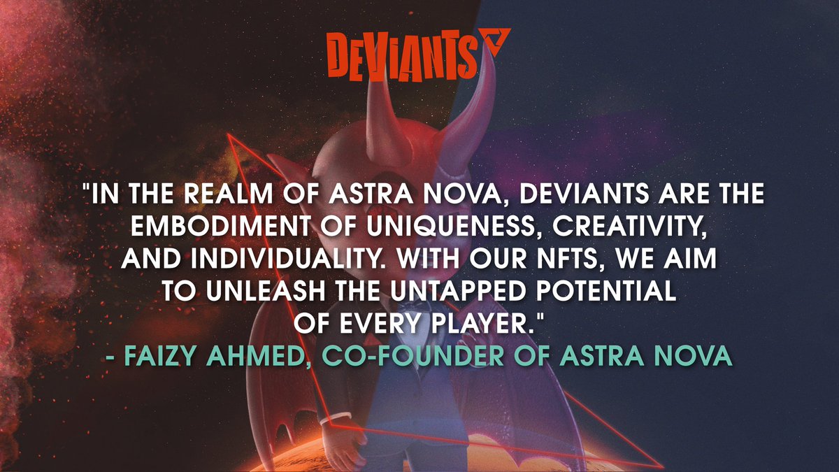 The #Deviants of @Astra__Nova are here to flip your world upside down, taking you on a mind-bending journey that'll leave you grinning like a devilish elf. 😈 And it's none other than our co-founder, @Abyssal_DG, who's here to tell you why. 👇🏻 #NFTs #Hedera