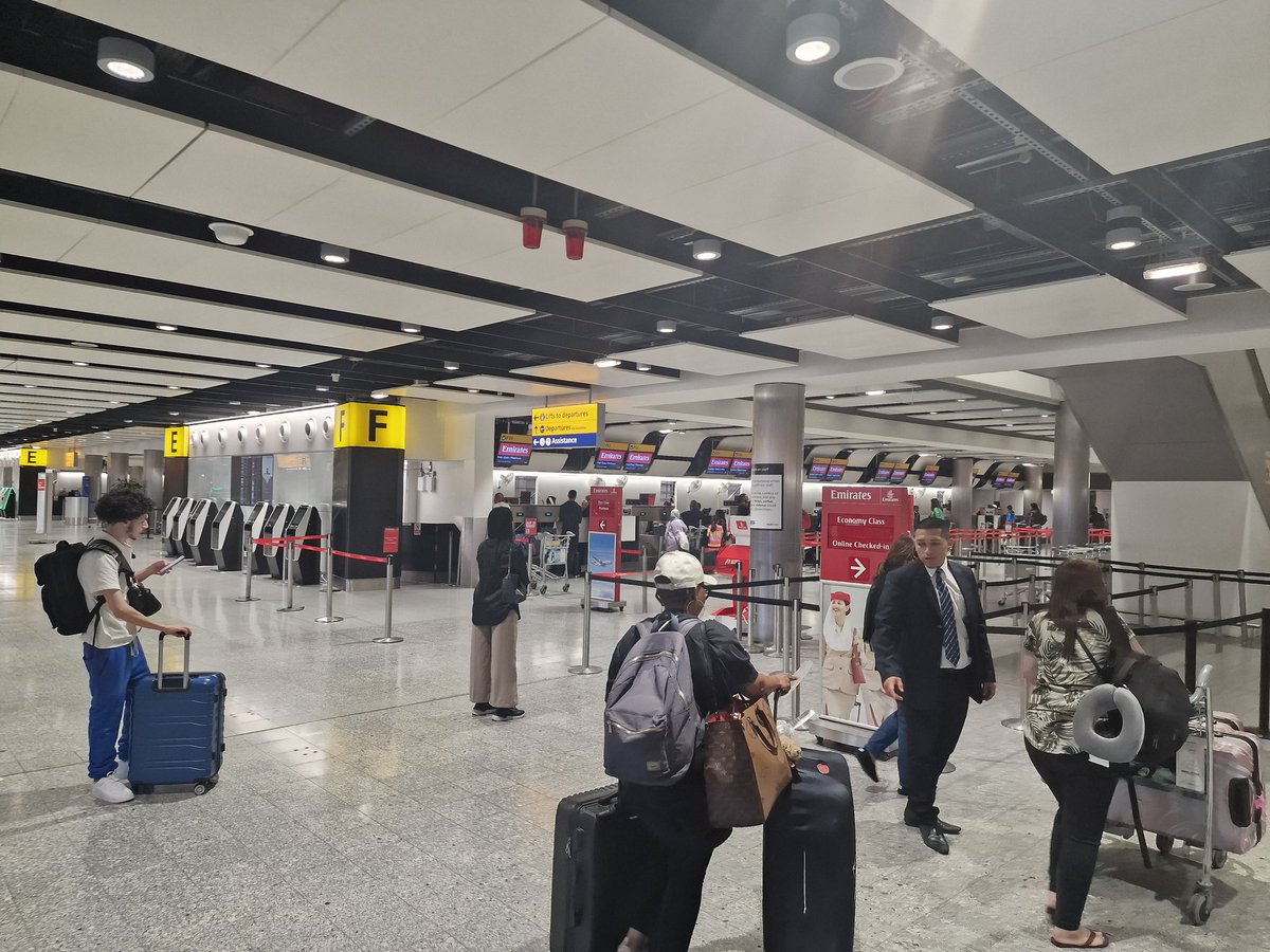 @airvistara can you improve user exp. by providing bag drop / self serve facility @HeathrowAirport?

Look at pictures of your zone G (everyone is forced to queue considerable time inspite of checking in online and some with no or little baggage) vs other airlines like Emirates?