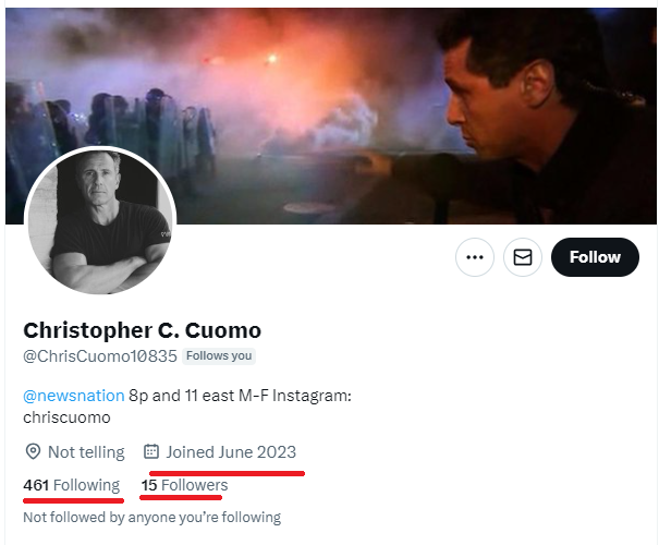 RT @sher_cares: Ok boys and girls its time for our weekly Sunday lets spot the fake Chris Cuomo accounts? https://t.co/qwZGxjATvm