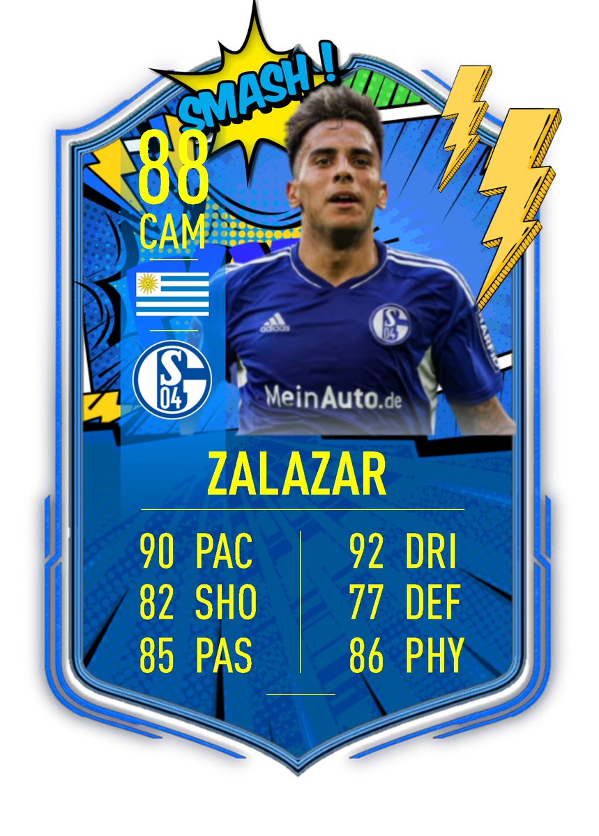 🚨Rodrigo Zalazar🇺🇾 kommt ins neue "Comic Stars" Event die Karte sieht krass aus was sagt Ihr 🔥✅    #rammel23

Officel Stats👀
