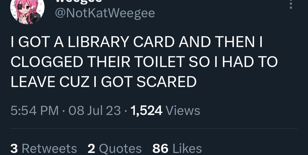 KatweegeeLs's tweet photo. @NotKatWeegee you're a national treasure https://t.co/3b9wmrBQdU