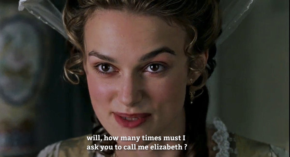 RT @bestofwillabeth: 20 years since keira knightley & orlando bloom invented romance on screen. https://t.co/EeskRaigVH