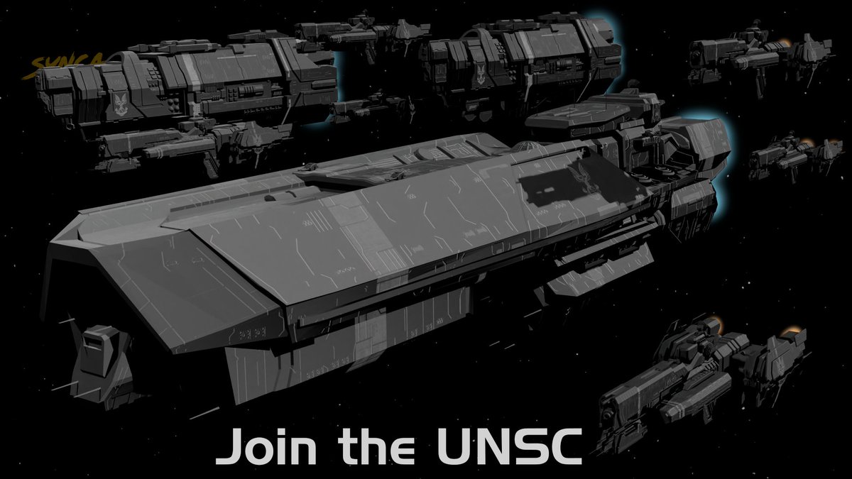 Join the UNSC
A pic with models extracted from the Sins of the Prophets mod.
#blender #halo