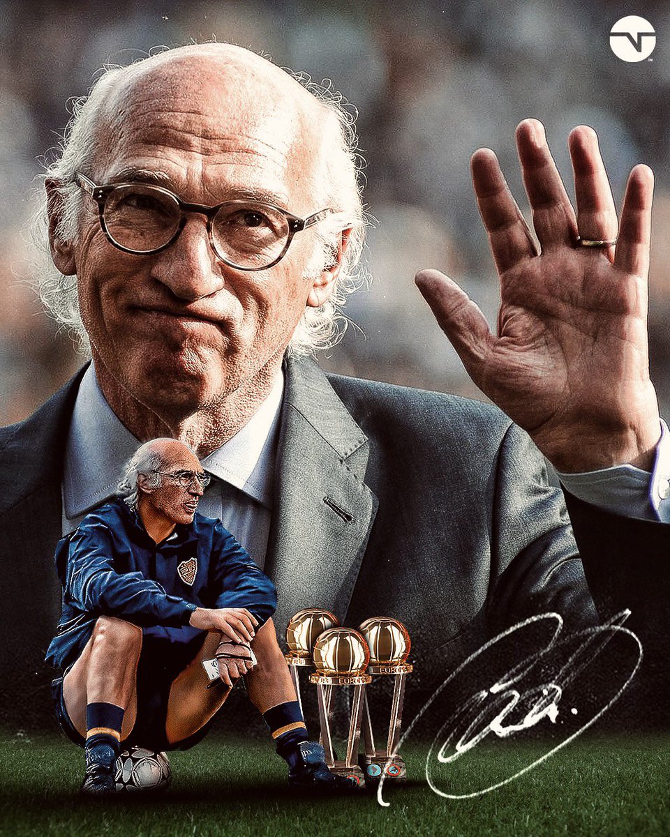 "Llegó un día de mucho frío en el 98, dijo hola, soy Carlos Bianchi... y recién perdió en el 99". 

25 años de su debut en Boca. El más grande de todos los tiempos.