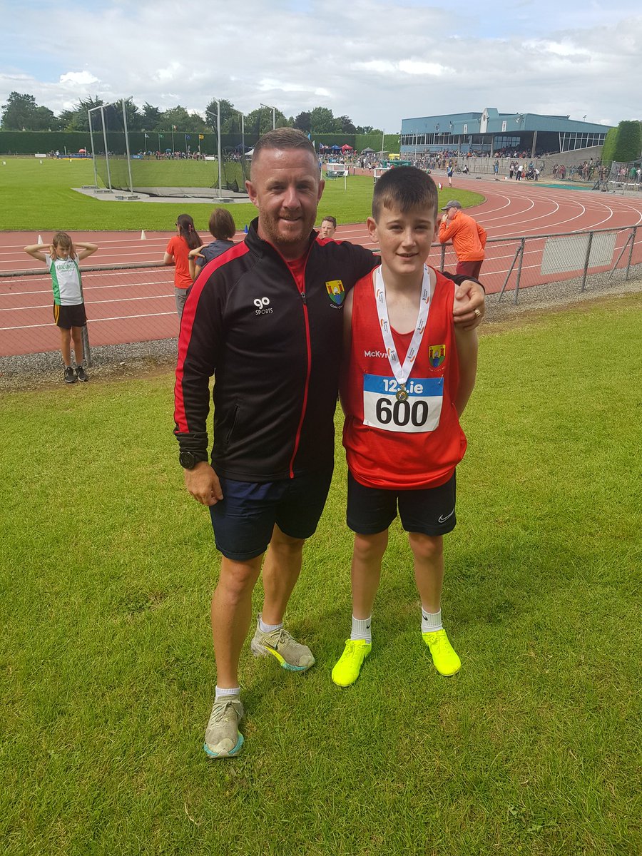 corkcityac's tweet photo. All Ireland 'B' U13 600m Champion 
Jack Forde 🥇

(Time - 1:42 .. would have been 5th in 'A' Championships 💪) https://t.co/oE9BfR1drY