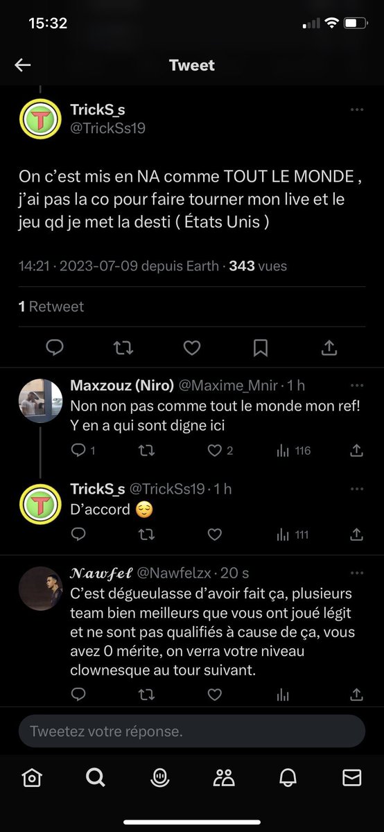 NobuSpartan's tweet photo. Les 16 iem et comme plusieurs autre 😡 @ploukizz juste pourquoi ? https://t.co/BkgzAZpcg3
