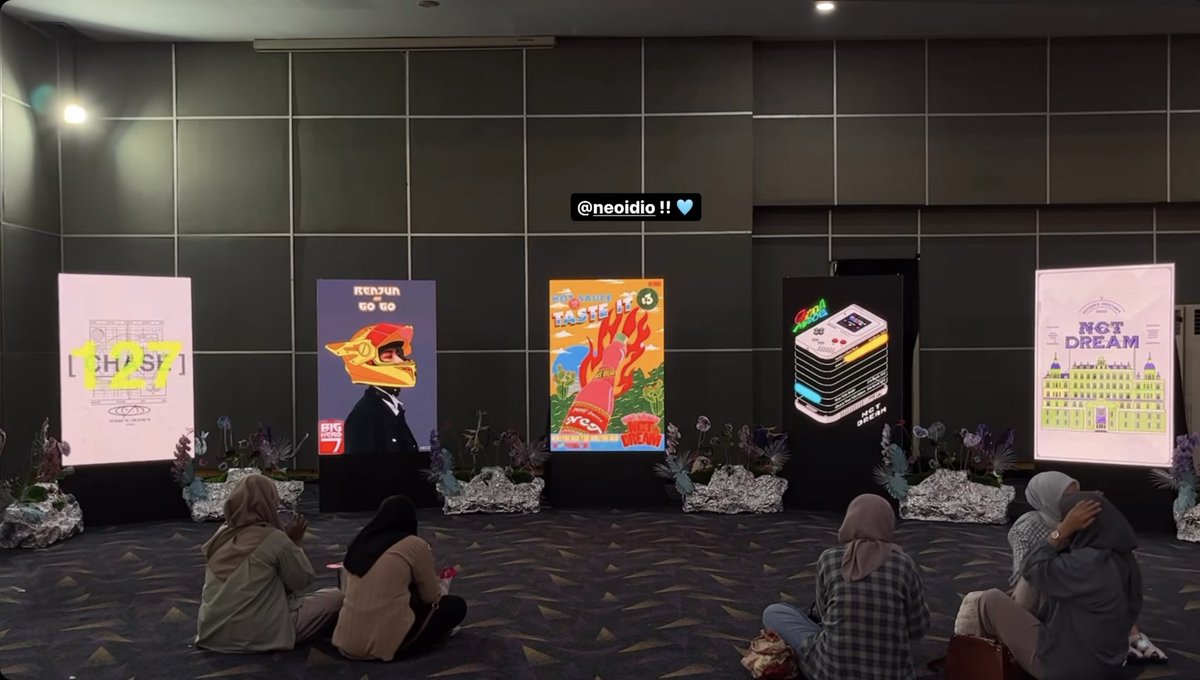 NEOIDIO's tweet image. Thank you everyone who went to #PLANDVol2 and was able to catch a glimpse of my work on the LED displays 🤍