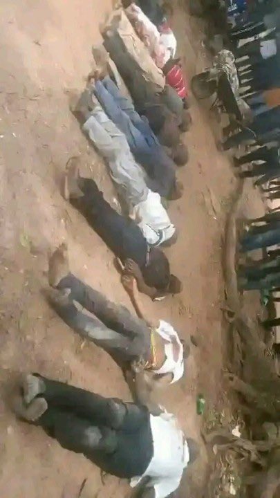 BiaPulse's tweet photo. Breaking News: what you seeing here is Mass slaughter of indigenous people of Benue  by Fulani https://t.co/F5ogs0U5hI