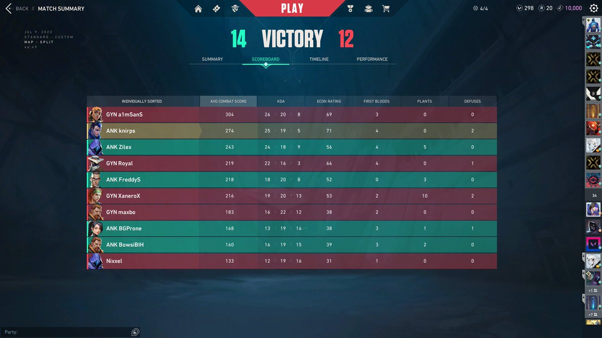 Game #3 ggs