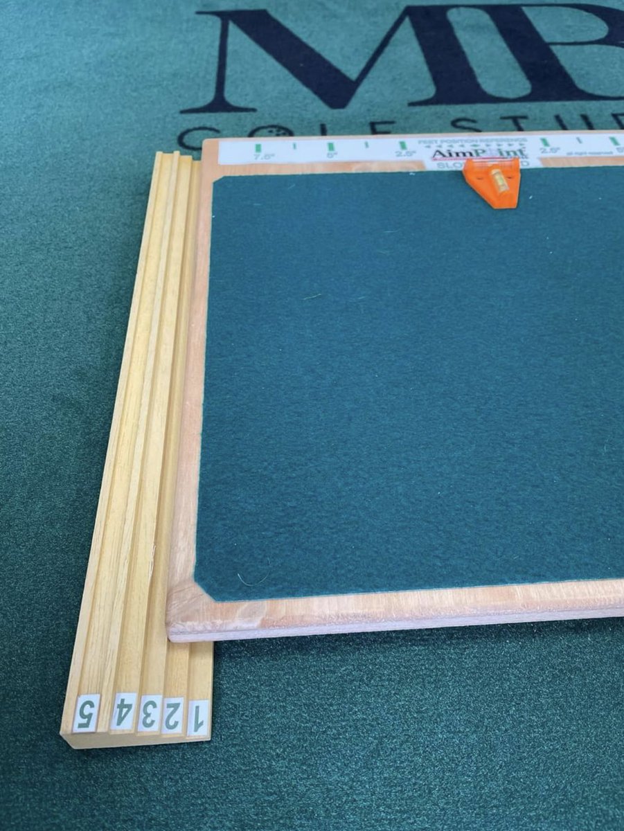 markbentleygolf's tweet photo. @TournamentCode Very good, or you can just buy one of these from me in UK #aimpointgolf #slopeboard https://t.co/If7b3XF1zm